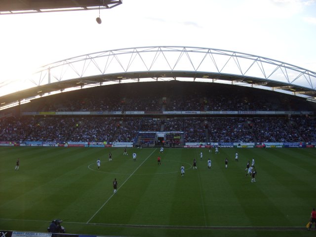 The Riverside Stand During the Match